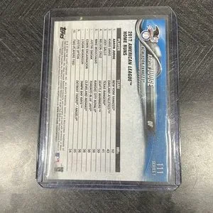 2018 Topps Aaron Judge League Leaders Baseball Card #111 - New York Yankees